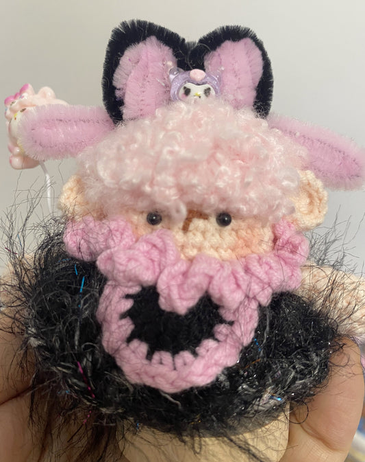 Handmade Crochet Sheep Figurine