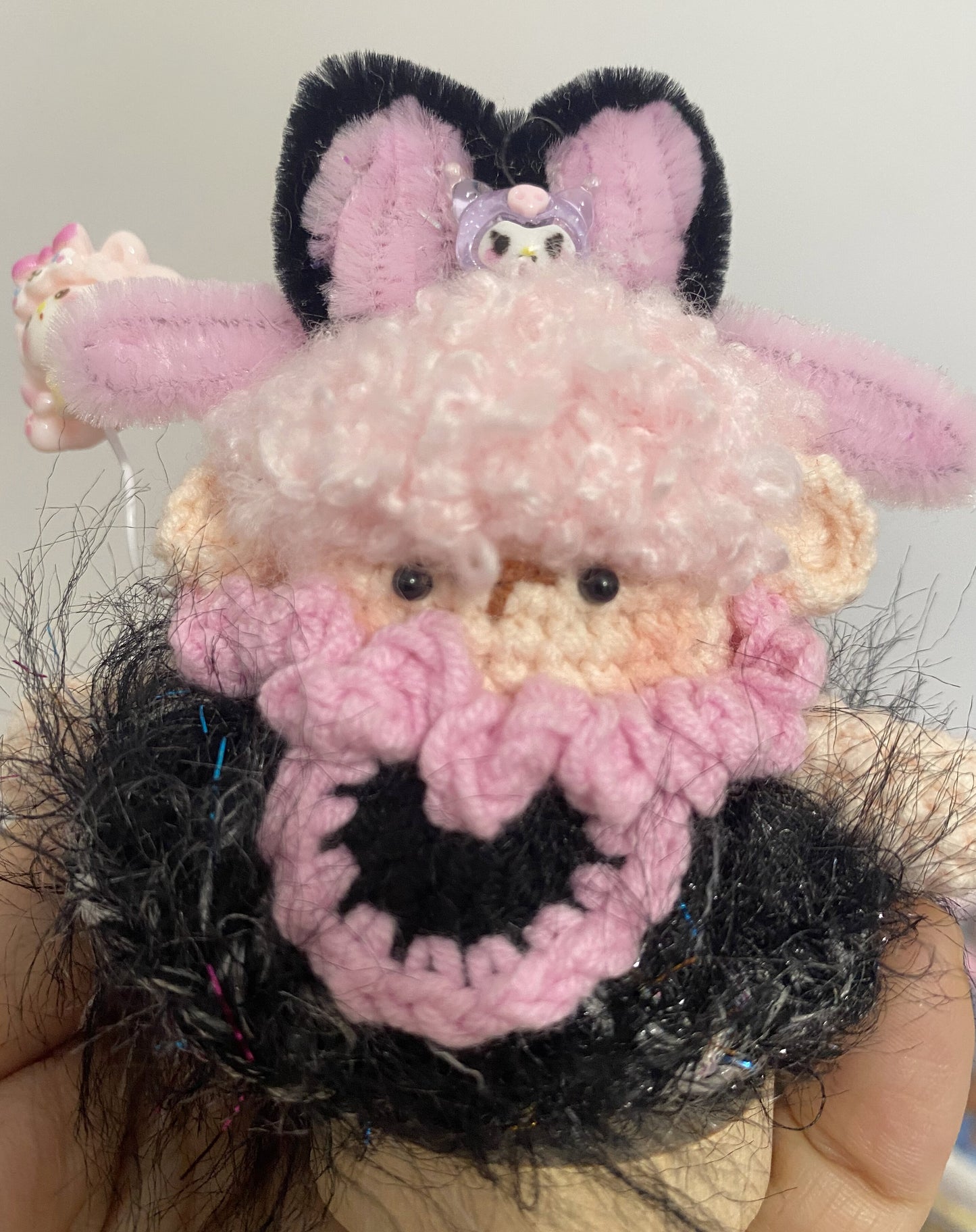 Handmade Crochet Sheep Figurine