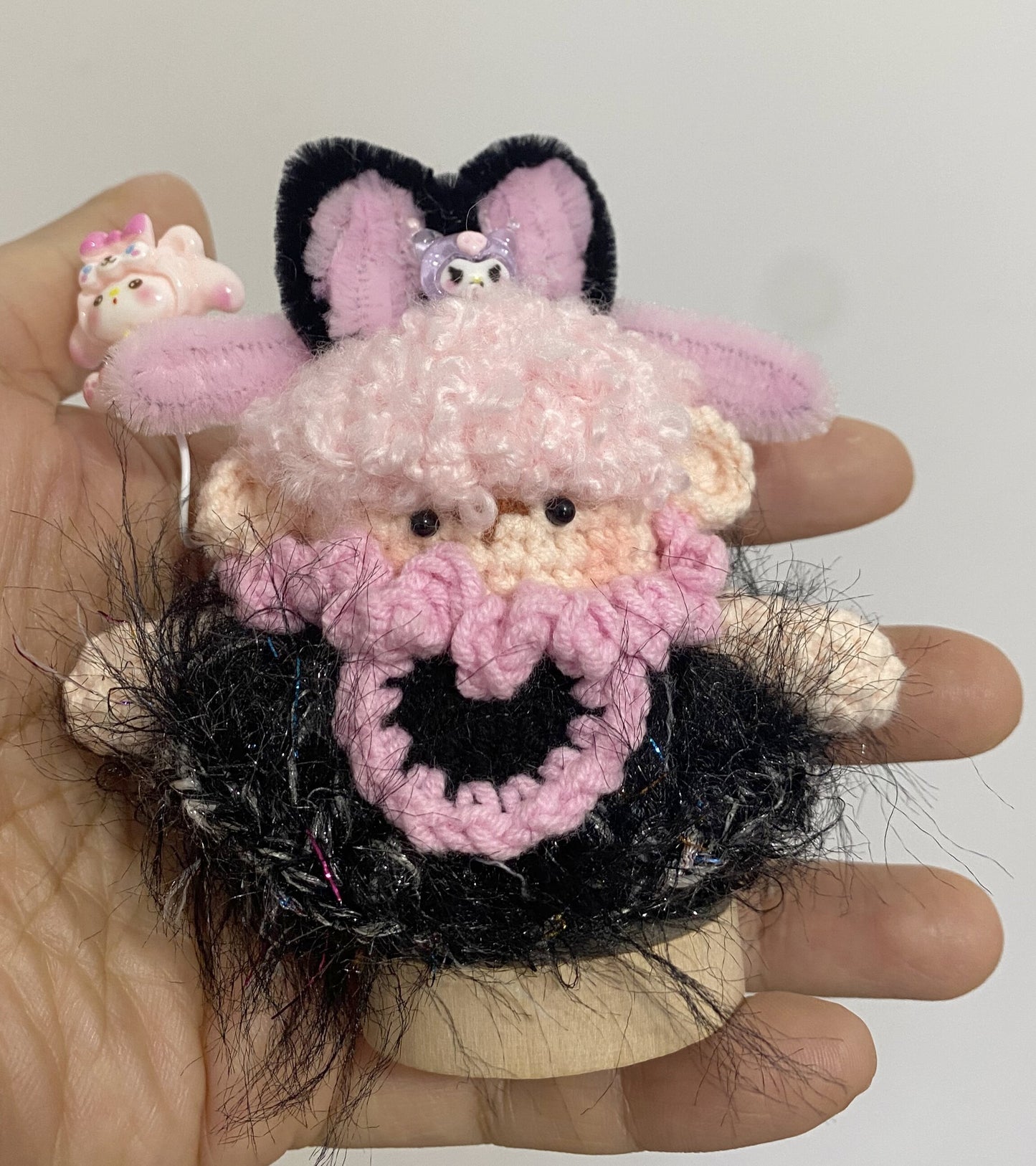 Handmade Crochet Sheep Figurine